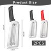2 Pieces Stainless Steel Vegetable Knife, Multi-Purpose Kitchen Cutter, Kitchen Tools, Creative Grater, Cooking Tools.