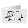 Azeeda 'Jumping Sheep' Compact/Travel/Pocket Makeup Mirror (CM00014809)
