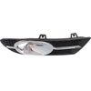 Garage-Pro Fog Light Trim Compatible with 2012-2017 Buick Verano Chrome Front, Driver Side