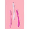 WILKINSON SWORD - Intuition Eyebrow Shaper | Facial Hair Remover and Trimmer | Exfoliating Dermaplaning Tool | 3 x Disposable Razors