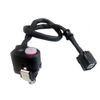 Outlaw Racing Offroad Motorcycle Engine Stop Kill Switch Button Compatible with Honda CRF450R 2013 2014