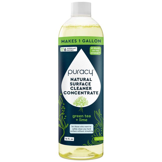 PURACY~Green Tea & Lime Everyday Surface Cleaner Concentrate 16 fl