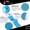 NV Compression Kinesiology Tape | 5m Roll of Elastic Muscle Support Tape for Exercise, Sports & Injury Recovery (Light Blue)