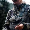 Kenai Chest Holster for a Springfield - Black (Model - Hellcat, Right)