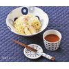 Hasamiyaki Indigo Japan 42859 Beveled Lightweight Cup with Dyed Squeeze Pattern