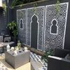 Dizzy Duck 5 Pieces Moroccan Wall Panel Stencil Kit for Gardens - Zamora
