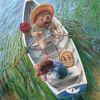 Museums & Galleries Wind in the Willows by Chris Dunn 8 Square Notecards Wallet