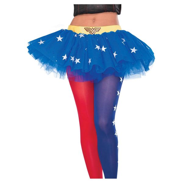 Rubie's womens DC Superheroes Tutu Skirt Costume Bottoms, Wonder Woman, One Size US