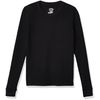 Duofold Boys Light Weight Double Layer Thermal Shirt, Black, Small