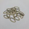 FS Brand Hammered Oval Antiqued Brass Linking Ring-10Pcs.
