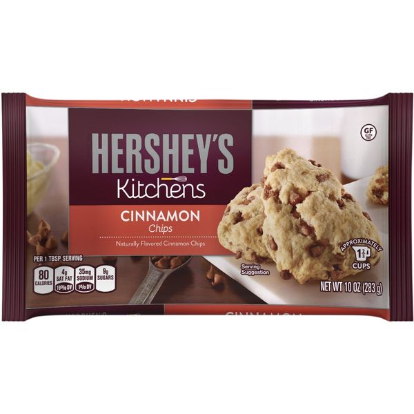 Hershey's, Cinnamon Baking Chips, 10oz Bag (Pack of 3)