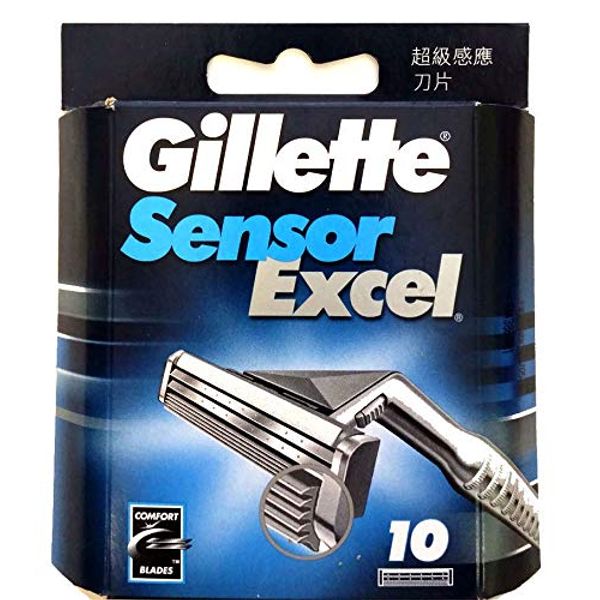 Gillette Sensor Excel - 50 Count (5 x 10 Packs)