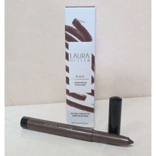 LAURA GELLER KAJAL LONGWEAR EYELINER - SMOKY QUARTZ KOHL 0.049 OZ BOXED