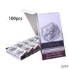 100 Platinum Coated Corn Callus Remover Shaver Replacement Refil Blades
