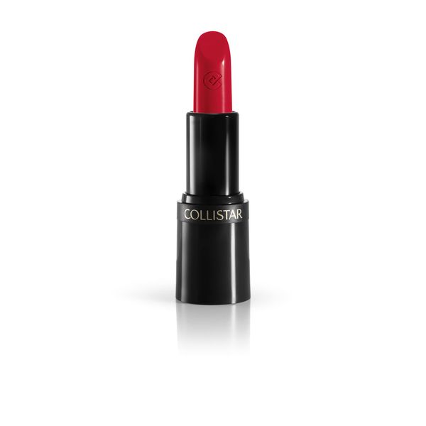 Collistar Puro Lipstick, Pure and Adhesive Colour for Hydrated and Regenerated Lips, Creamy and Pleasant Texture, Satin Finish, N. 111 Milano Red, 3.5 ml