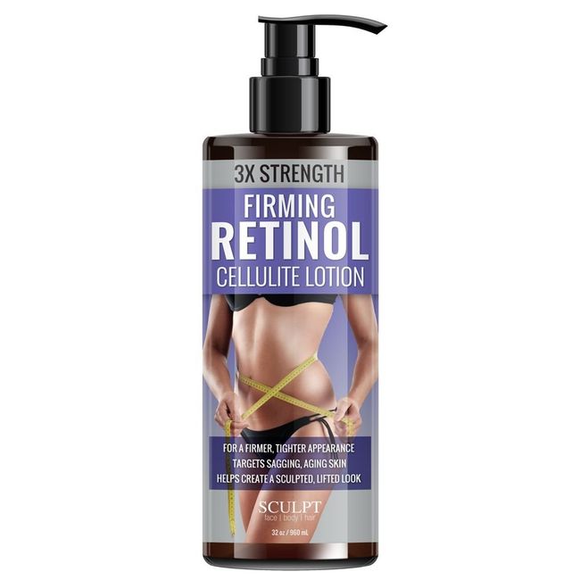 Sculpt 3 X Strength Firming Retinol Cellulite lotion 32oz