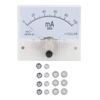 85C1 DC 0 To 100Ma DC Ammeter Pointer DC Ammeter Measuring Meter Easy Install Stable Performance for Power Equipment Electrical Instruments