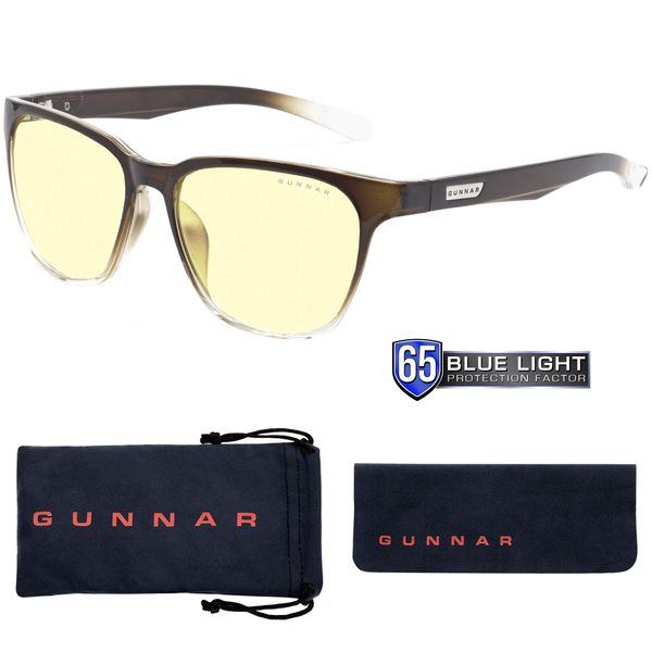 GUNNAR - Premium Gaming and Computer Glasses - Blocks 65% Blue Light - Berkeley