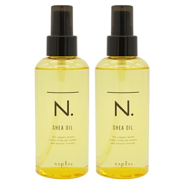 [Set of 2] NAPLA N. SHEA Oil 150ml, leave-in treatment, out-bath oil, damage care [gift wrapping available]