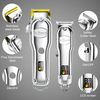Hatteker Hair Clipper for Men IPX7 Waterproof Cordless Barber Clipper for Hair Cutting Kit with T-Blade Trimmer Beard Trimmer Kids Clipper Professional USB Rechargeable