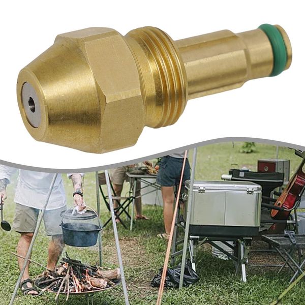 Efficient Spray Flow Control with Brass Siphon Oil Nozzle 0 5MM Aperture