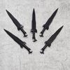 5pack Dwarf Sword Blocks Weapons Accessories for Minifigure C82179 Dwarf