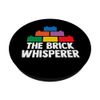 Brick Builder Funny Blocks Building Boys Kids Master Builder PopSockets Adhesive PopGrip