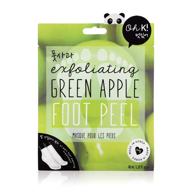 Oh K! Green Apple Peeling Foot Mask - 1 Pair