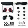 Plugfones Sovereign Duo Bluetooth OSHA CERTIFIED Earplugs with Audio