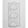 6 Cavity Pigs Soap/Bath Bomb Mould Mold M59 x 5