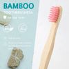 24 Pcs Kids Bamboo Toothbrushes Soft Bristles BPA Free Wood Toothbrush Bulk Colorful Wooden Handles Children's Toothbrush for Toddler Home Travel Teeth Oral Dental Care Individually Wrapped, 5.7 Inch