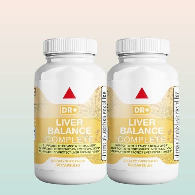 Liver Care Supplement: Cleanse, Detox & Repair with Milk Thistle & 22 Herbs | 2-