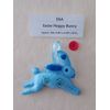 Handmade! Easter Bunny, Very Hoppy. New, Felt Hanging Ornaments, 5 Choices (EAA)
