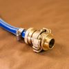 Poppstar 2X Brass Quick Connector 3/4 inches External Thread (G 3/4" Thread with Coupling Geka System)