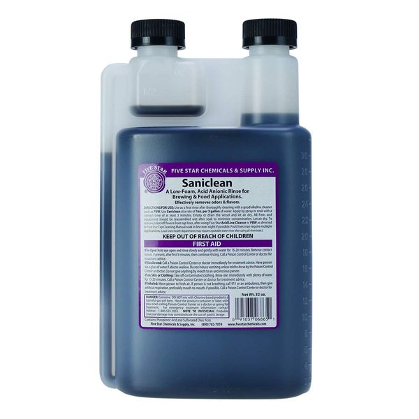 Five Star Saniclean- 32 oz., Multi
