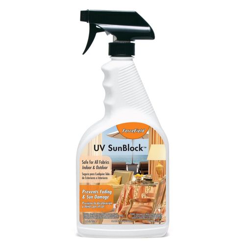 ForceField® UV Sunblock Fabric Fade Protector Prevent UV Ray Damage - 22oz