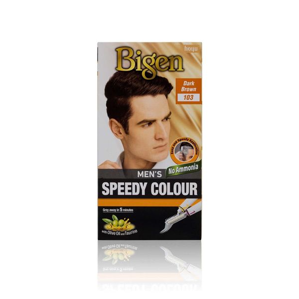 Bigen Permanent Hair Colour For Men, Dark Brown