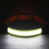 Bright Beam BBH100 Series headlamp with red warning light 230° Wide Angle