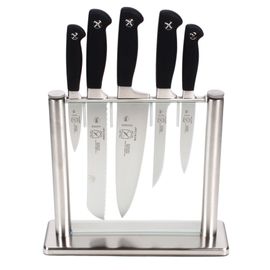 Mercer Culinary M23510 Renaissance Forged Chef's Knife, 8, Riveted, Black  Handle - Win Depot