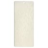 DALIX Orleans Off White Vertical Blind Texture Slats Window Size 58.5 Qty 5 Pack