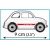 COBI Youngtimer Collection Fiat Abarth 595 Vehicle