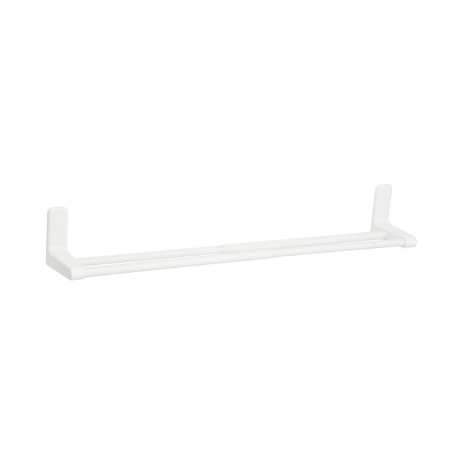 Strong Magnet, Extendable, Towel Rack, Extendable Width: 13.6 - 23.8 inches (34.5 - 60.5 cm), Dry Width: 11.4 - 21.5 inches (29 - 54.5 cm), Load Capacity: 4.4 lbs (2 kg), Compatible with Curved