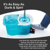 Hurricane Spin Mop Home Cleaning System by BulbHead, Floor Mop with Bucket