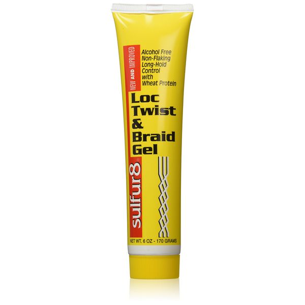 Sulfur 8 Loc Twist and Braid Gel, 6 Ounce