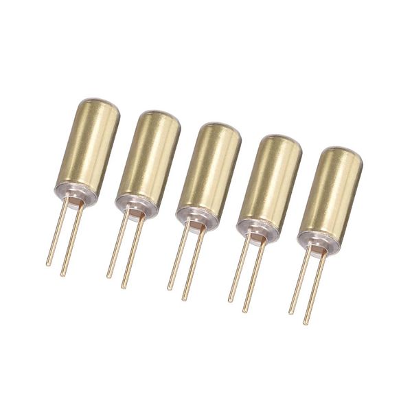 sourcing map Electronic Vibration Sensor SW-520D Metal Ball Tilt Shaking Trigger Switch 5Pcs