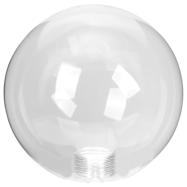 PRETYZOOM Clear Globe Glass Lamp Shade Replacement 100mm Ball Lampshade Cover Opal Sphere Shade Round Ball Lamp Cover G9 Base for Pendant Light Chandelier Wall Sconce