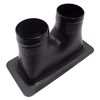 Allstar Performance 42142 BRAKE DUCT CENTERED