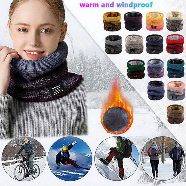 Women's Fleece Winter Scarf