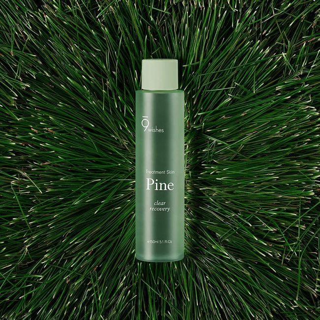 [9wishes] Pine Treatment Skin Toner 5.1 Fl.Oz, e150ml Tighten Pore Care Facial Toner - Pine Needle Extract - Clean Pore Acne Toner