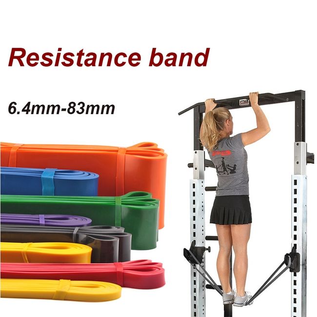 ELASTIC BANDS KIT ELASTIC RESISTANCE BANDS FITNESS STRENGTH LOOP BAND GYM